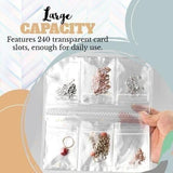 🎁Transparent Jewellery Storage Book Set(No buttons)