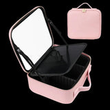 ✈Free Shipping-Makeup bag with LED Mirror