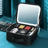 ✈Free Shipping-Makeup bag with LED Mirror