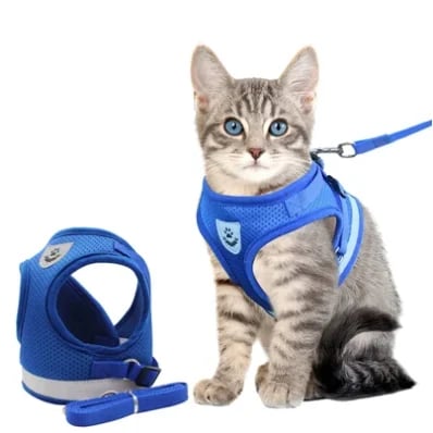 Adjustable Breathable Luminous Purrfect Feline Freedom Harness